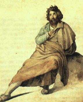 Seated Italian Peasant